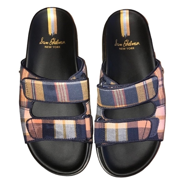 Sam Edelman Slip On Eliana Chunky Platform Sandal Slides Size 7.5 - Picture 2 of 7